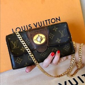 Louis Vuitton Boetie Monogram Wallet with Chain